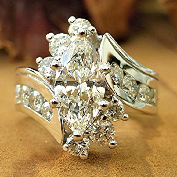 Jewelry - "Fancy New Arrival Elegant CZ Women Accessories Ring, GPMB1524